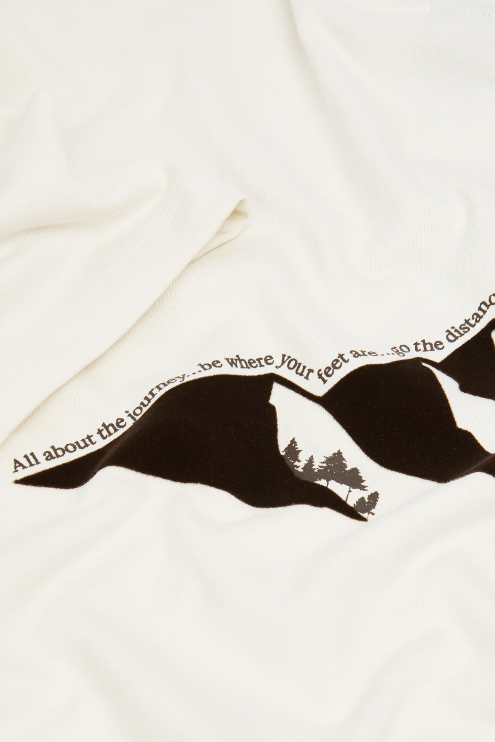 Outdoors Graphic Tee - Ivory