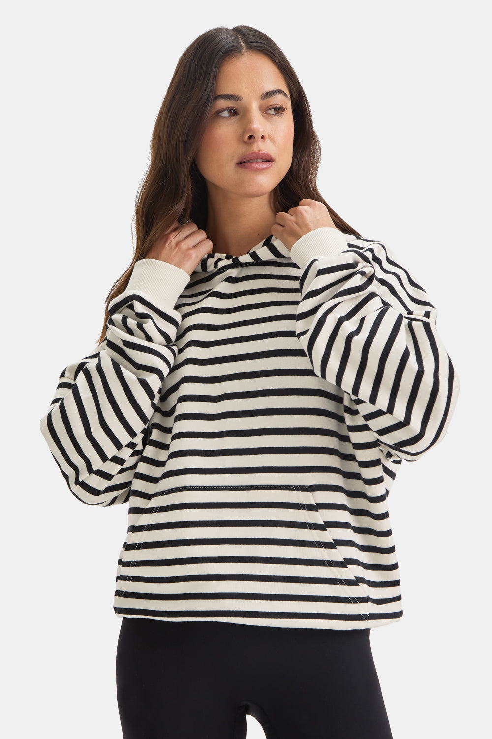 Girlfriend Hoodie - Stripe