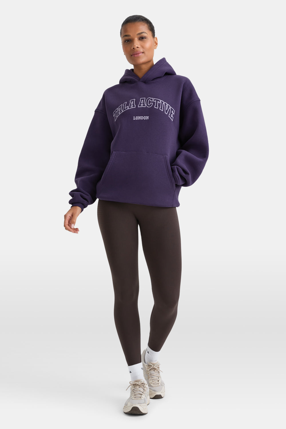 TALA Active Applique Hoodie - Vintage Dusk