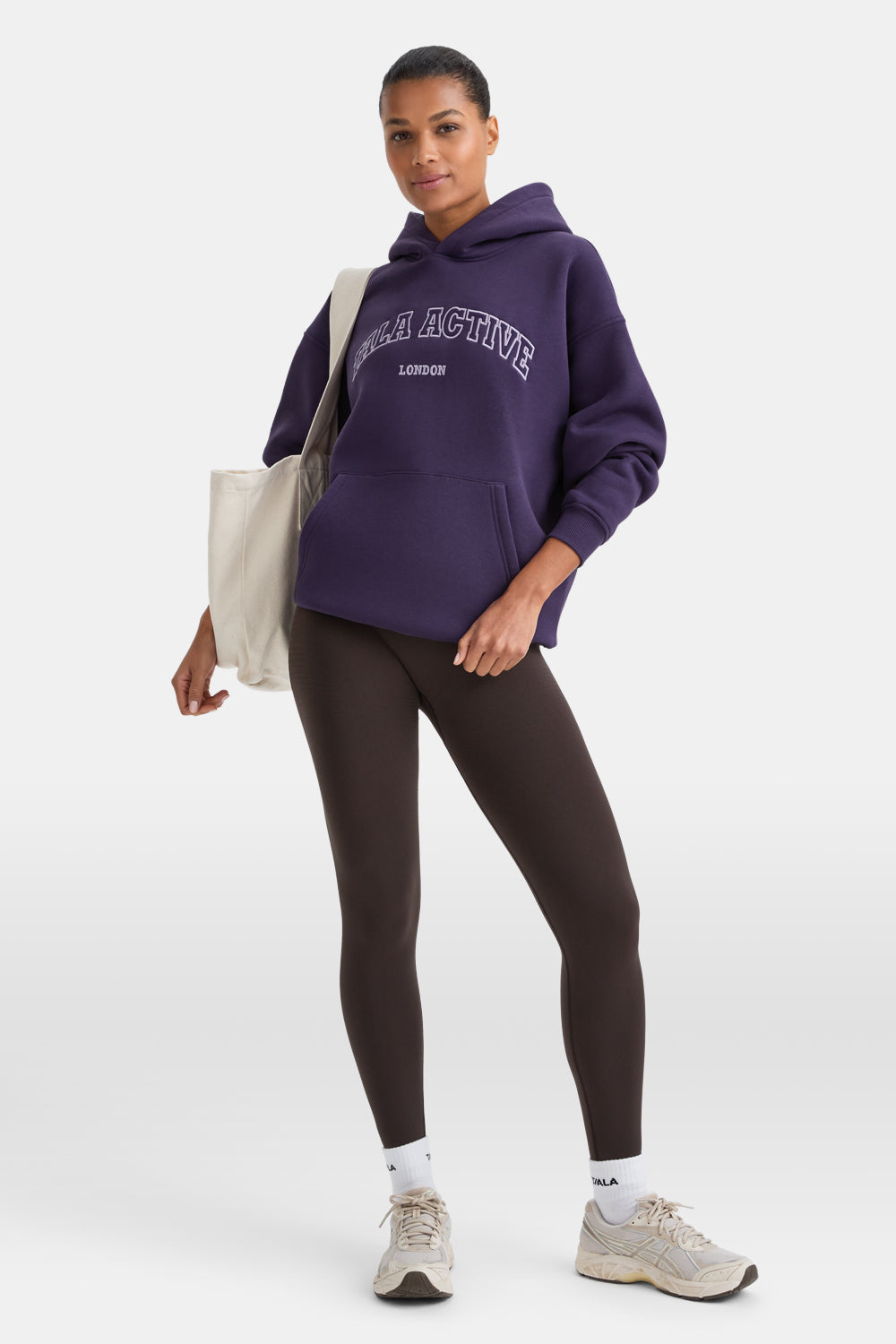 TALA Active Applique Hoodie - Vintage Dusk