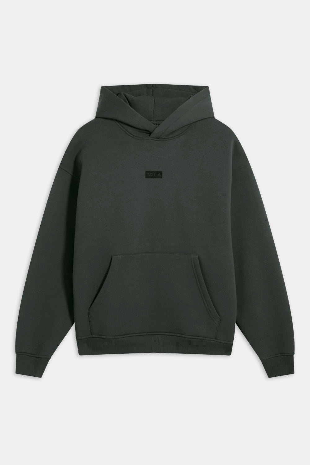 Outdoors Graphic Oversized Hoodie - Dark Moss