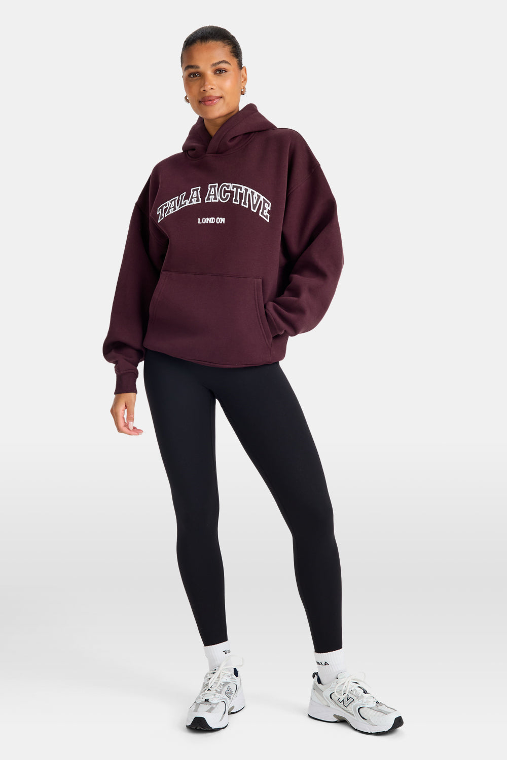 TALA Active Applique Hoodie - Fig