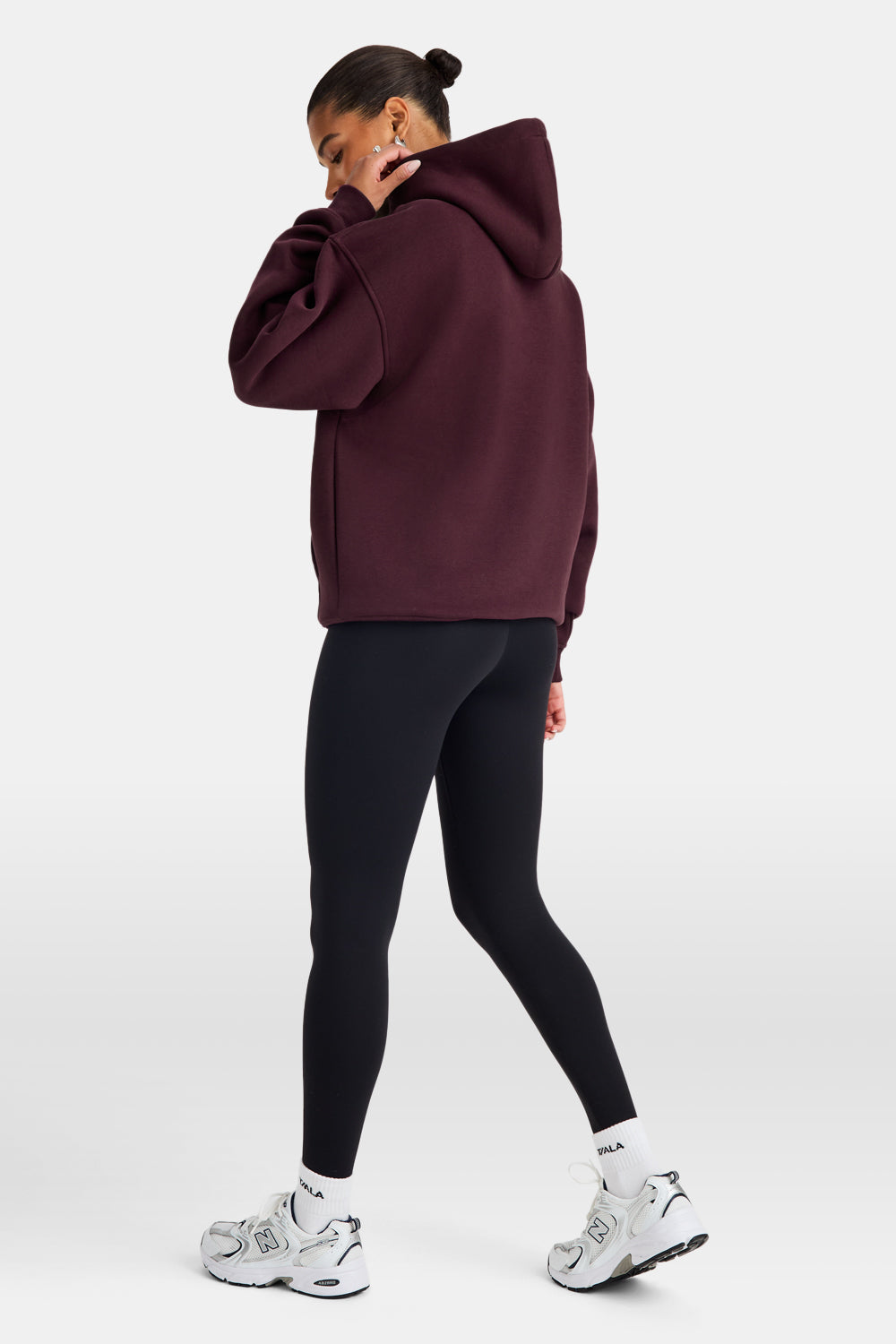 TALA Active Applique Hoodie - Fig