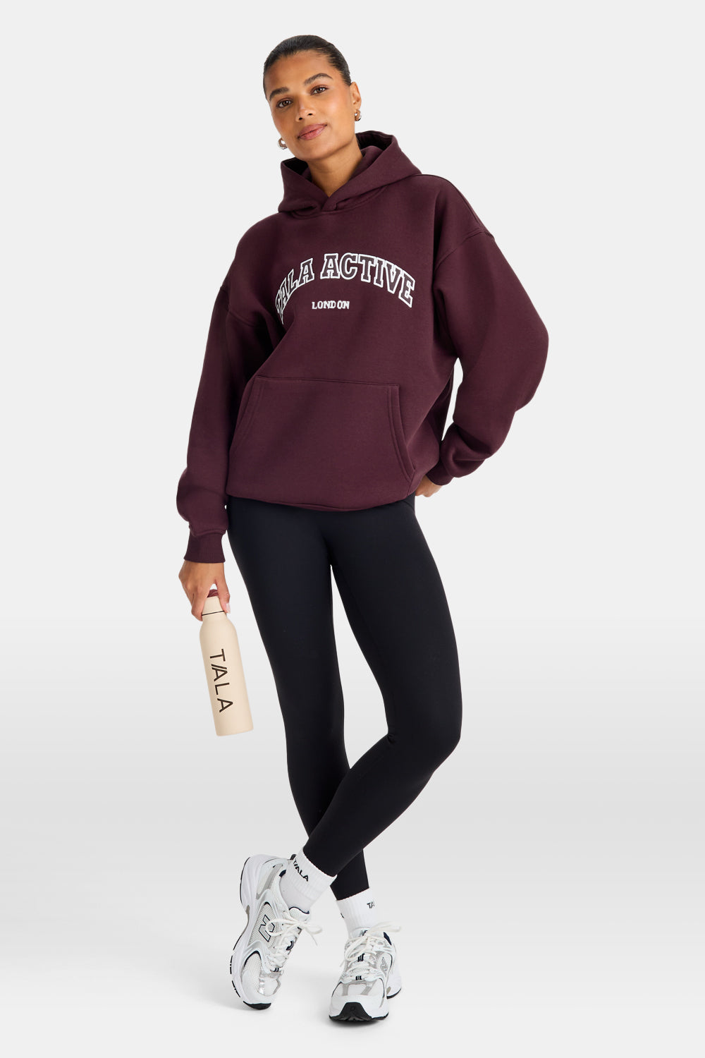 TALA Active Applique Hoodie - Fig