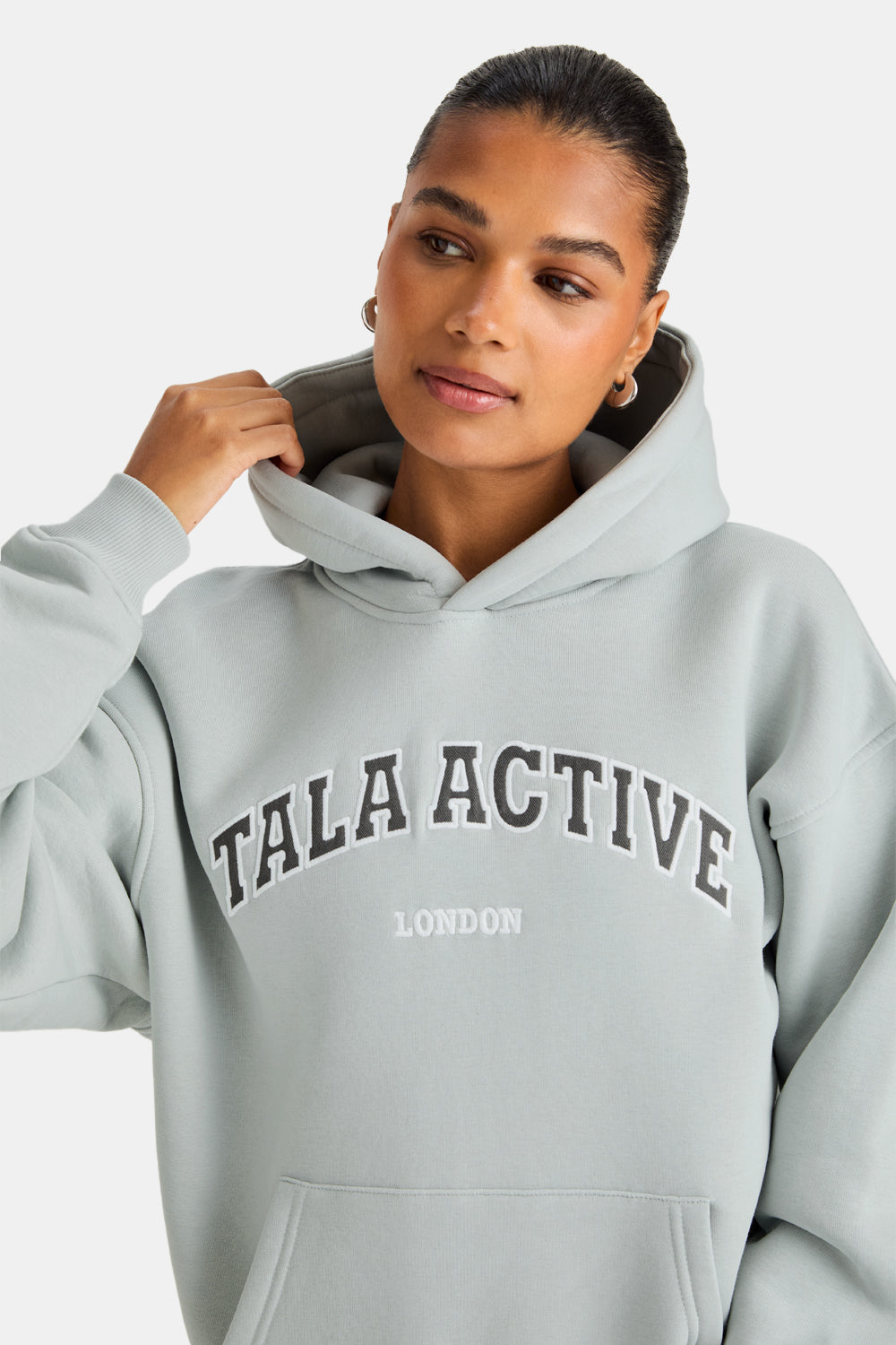 TALA Active Applique Hoodie - Sage