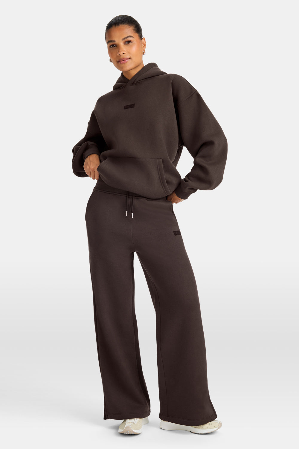 Wide Leg Jogger - Americano