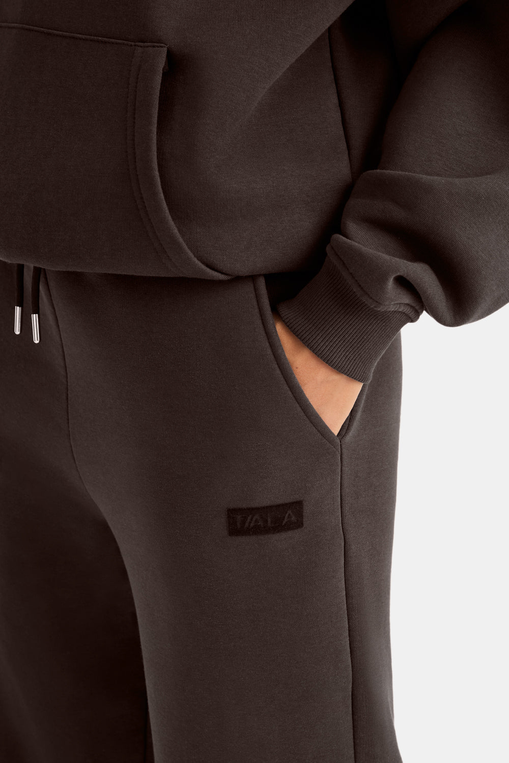 Wide Leg Jogger - Americano