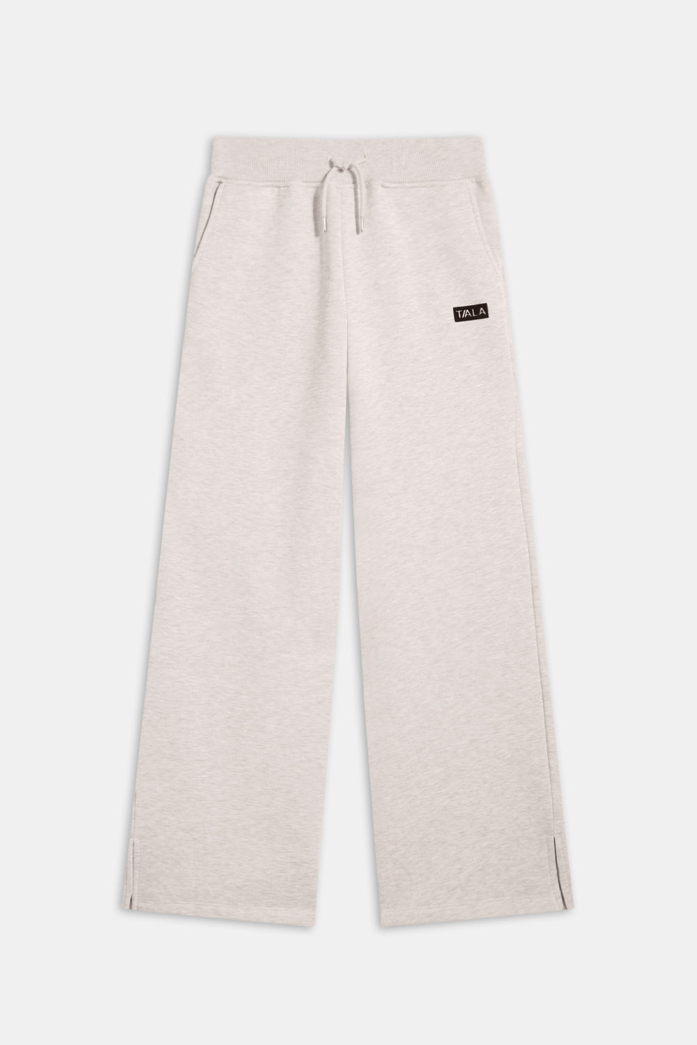 Wide Leg Jogger - Oat Marl