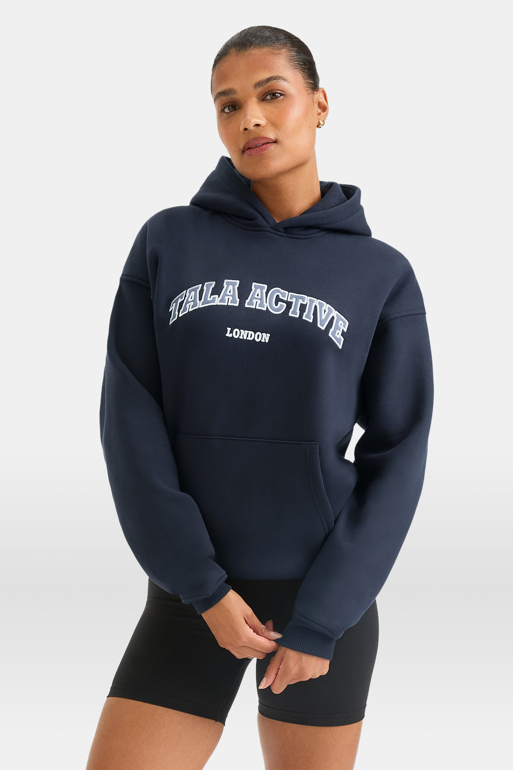 TALA Active Applique Hoodie - Midnight Navy