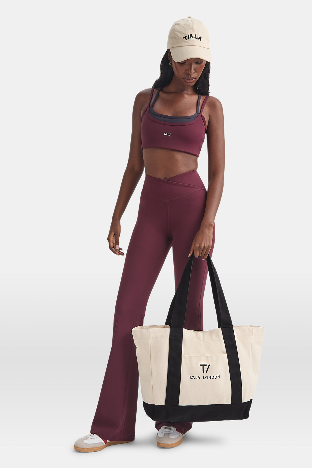 TALA London Contrast Tote Bag - Neutral