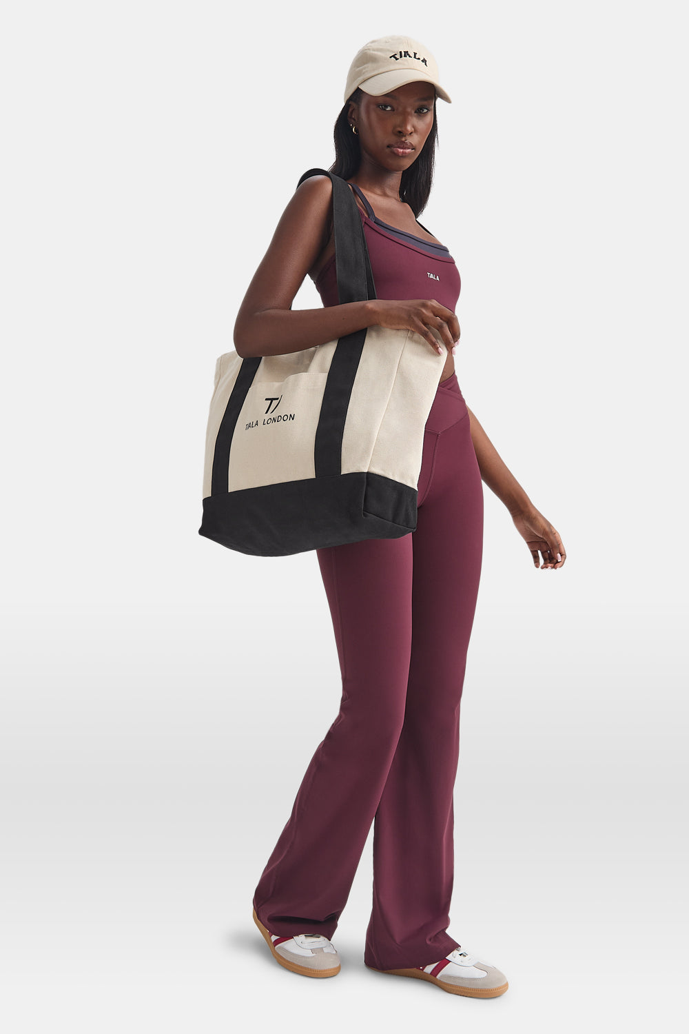 TALA London Contrast Tote Bag - Neutral