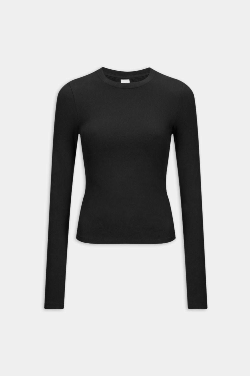 365 Core Cotton Long Sleeve T-Shirt - Black