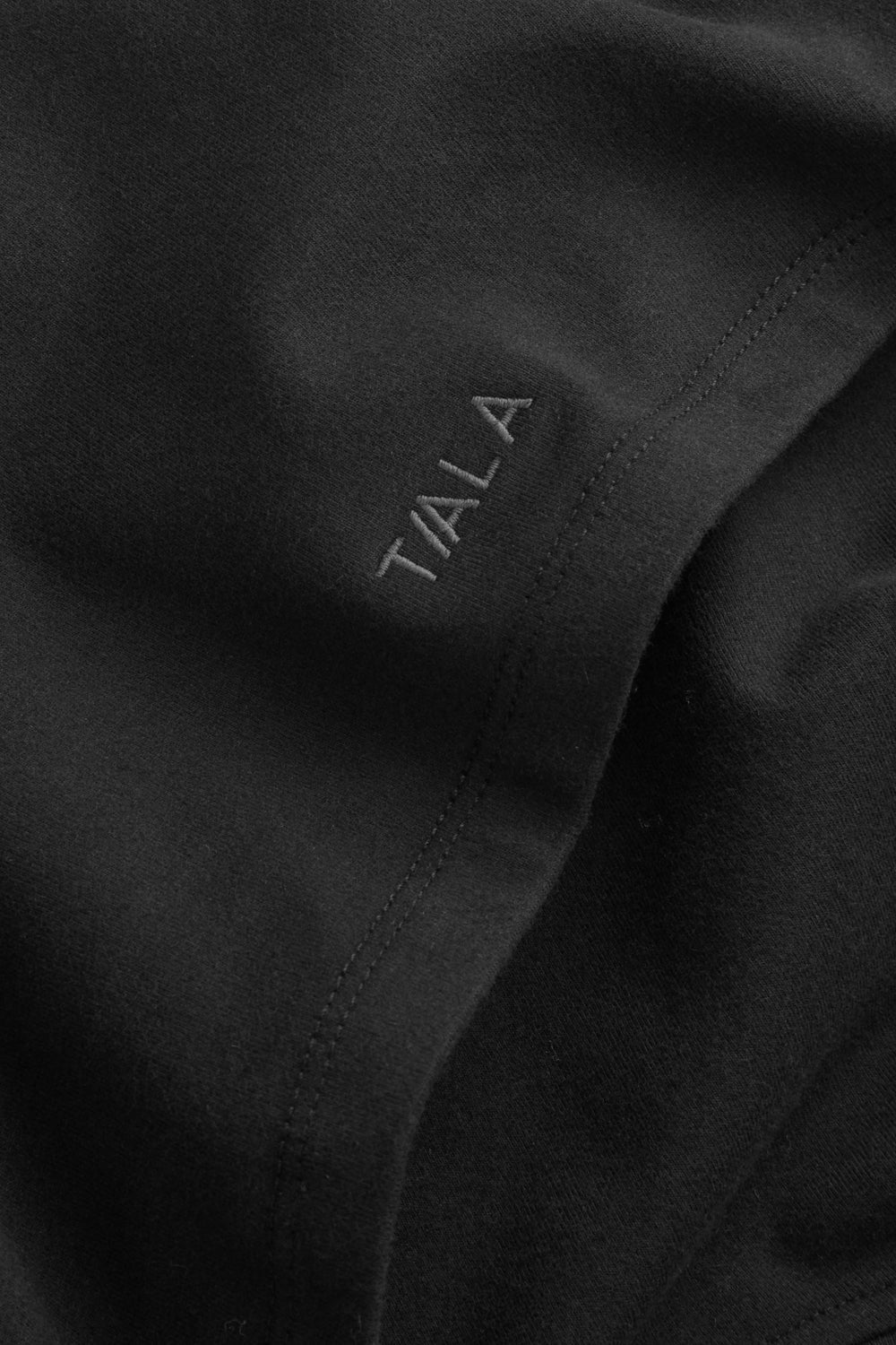 365 Core Cotton Long Sleeve T-Shirt - Black