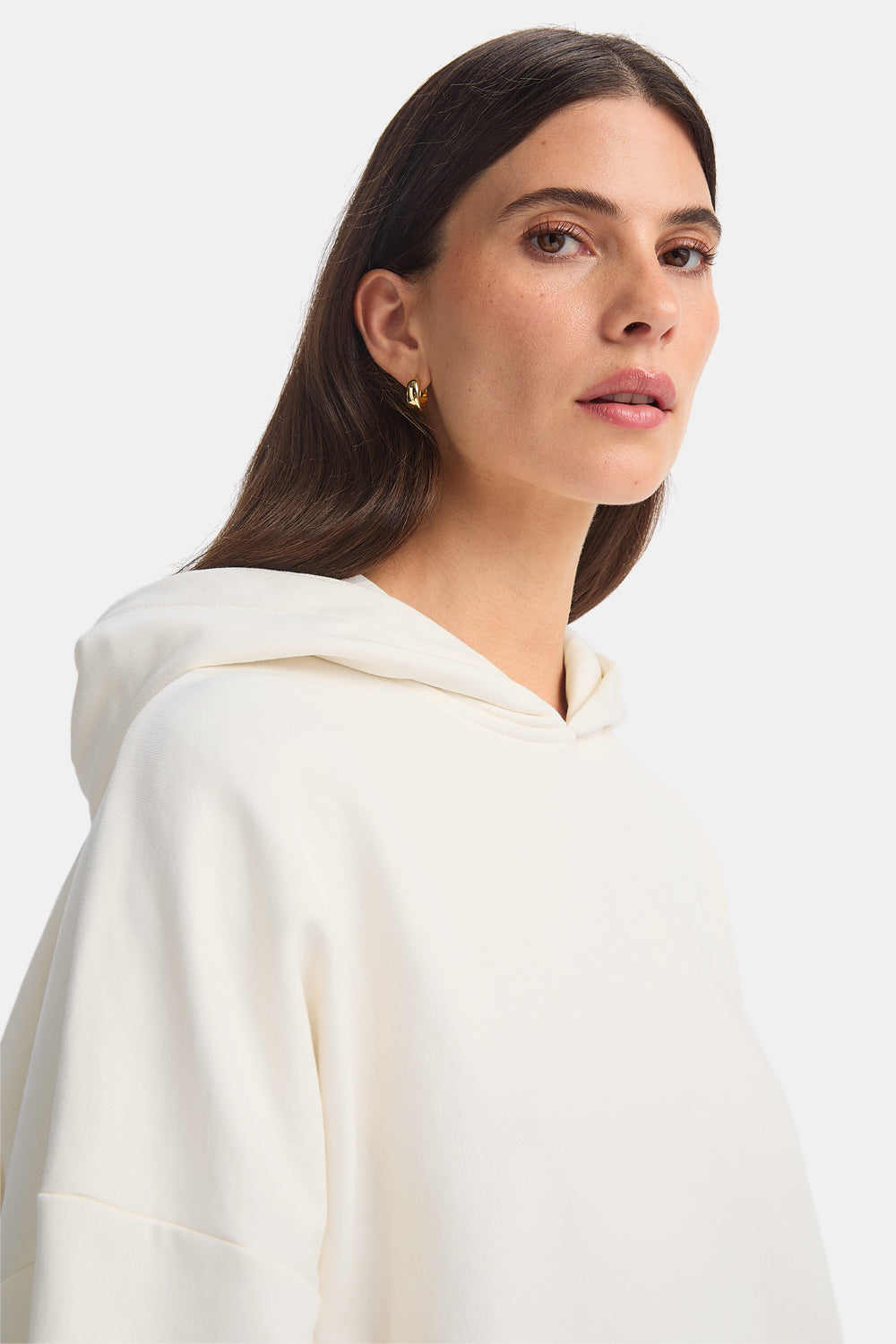 Girlfriend Hoodie - Ivory