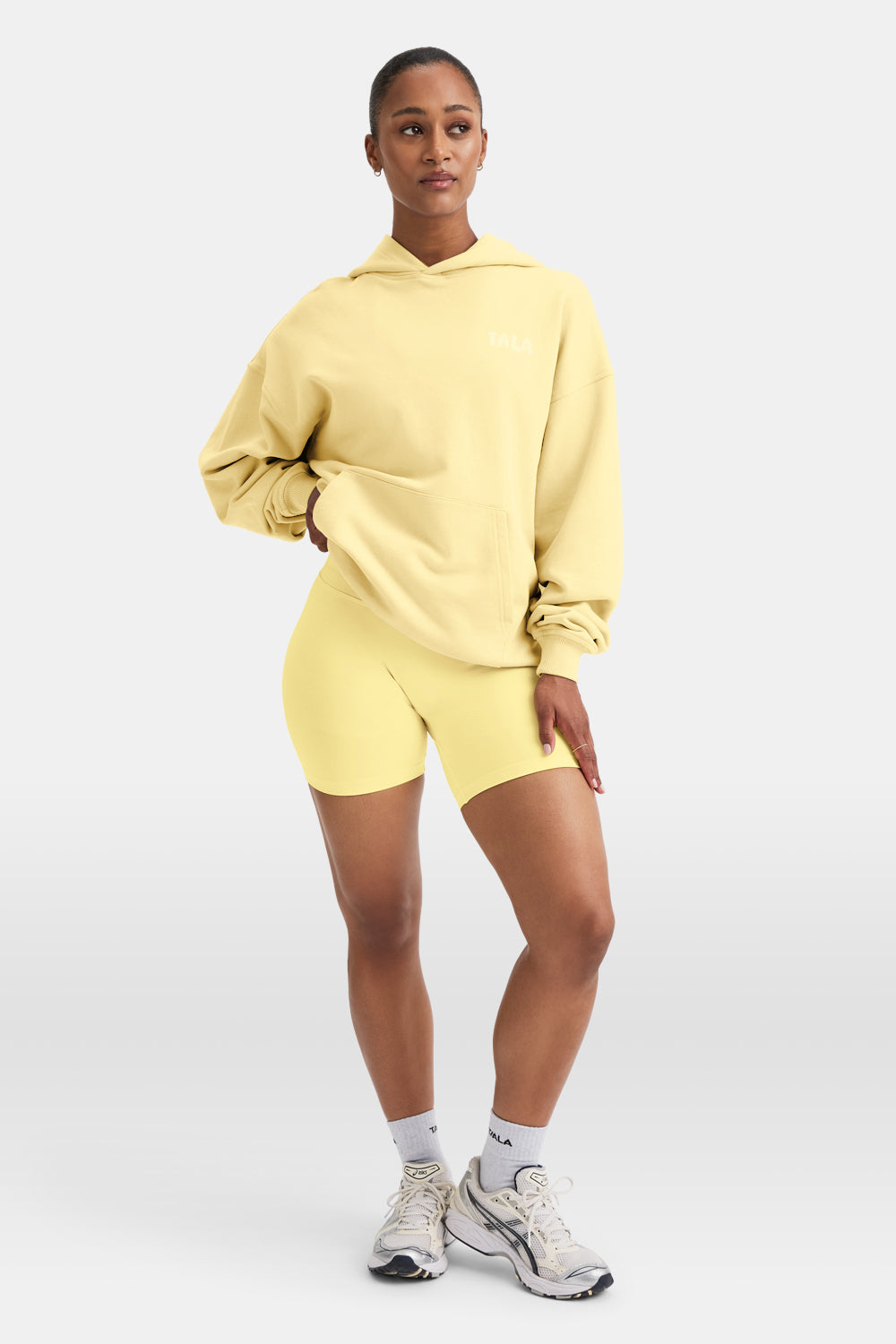 TALA Le Soleil Oversized Hoodie - Butter Yellow