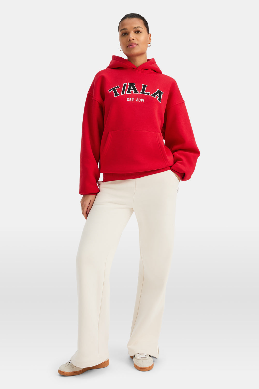 Oversized Club Hoodie - Chilli Red