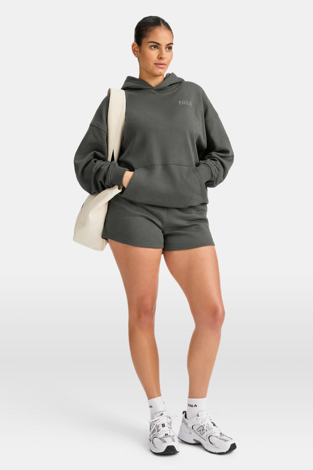 TALA Le Soleil Oversized Hoodie  - Dark Olive