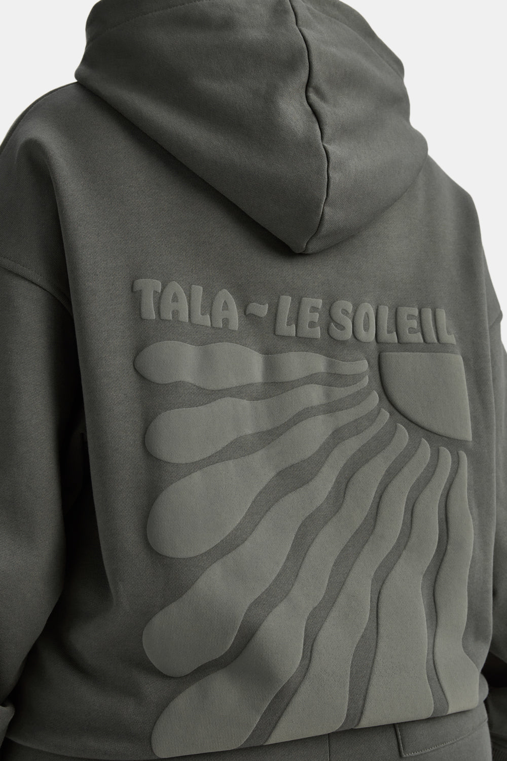 TALA Le Soleil Oversized Hoodie  - Dark Olive