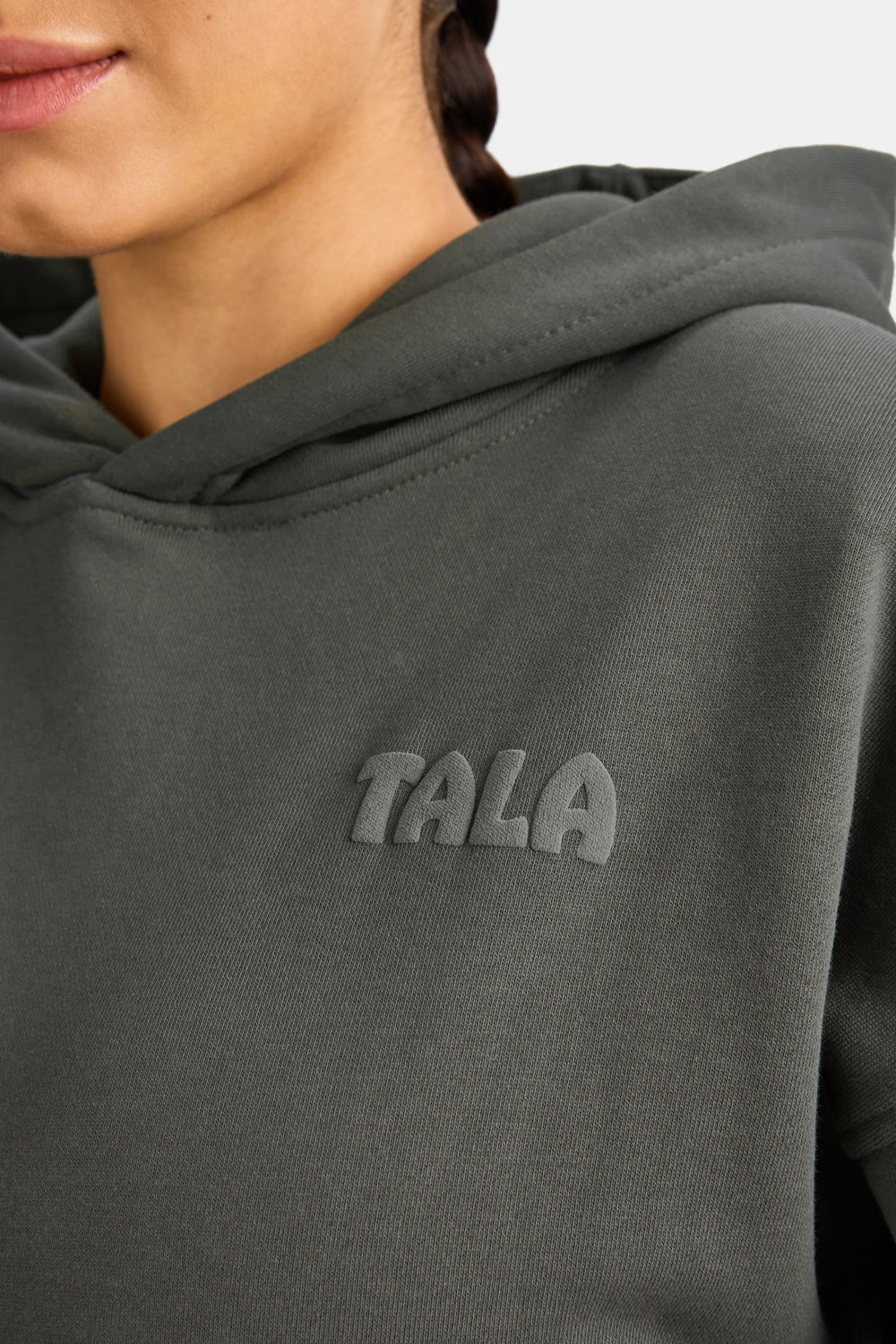 TALA Le Soleil Oversized Hoodie  - Dark Olive