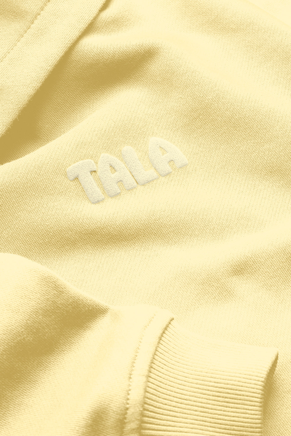 TALA Le Soleil Oversized Hoodie - Butter Yellow