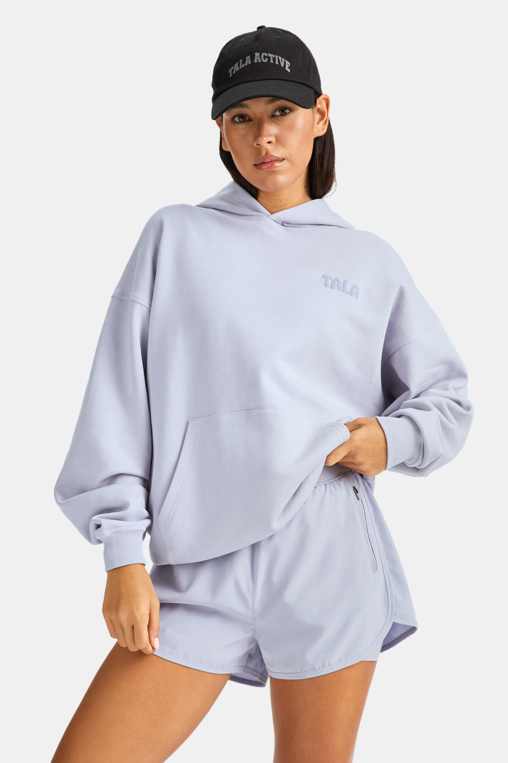 TALA Le Soleil Oversized Hoodie - Lilac