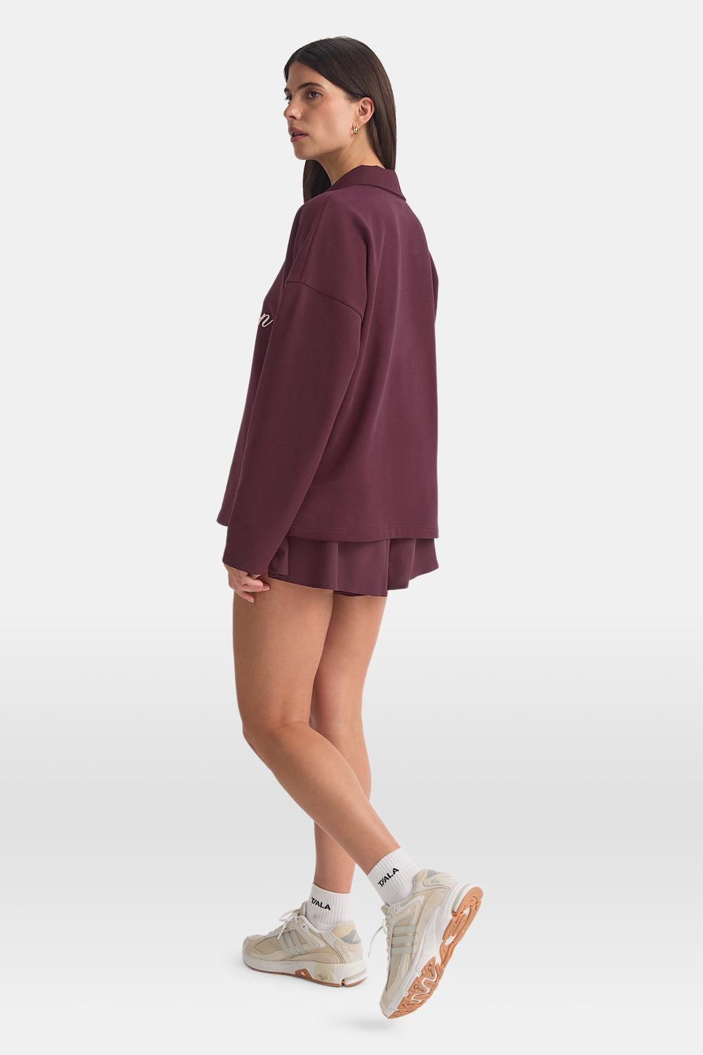 Rugby Polo Sweatshirt - Fig