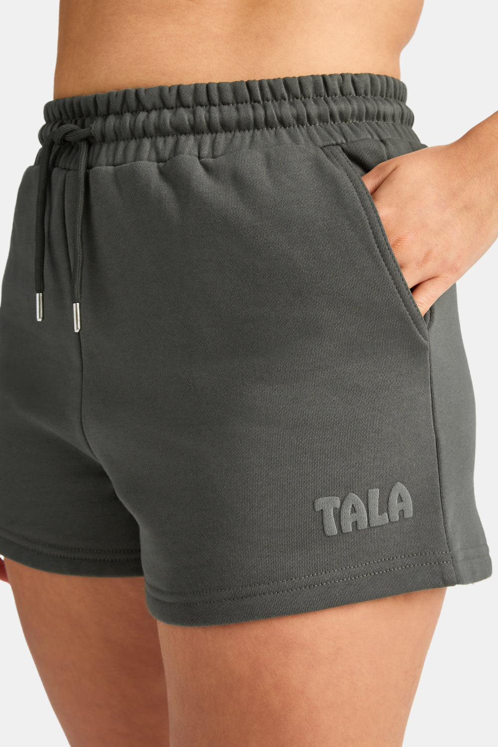 TALA Le Soleil Sweat Shorts - Dark Olive