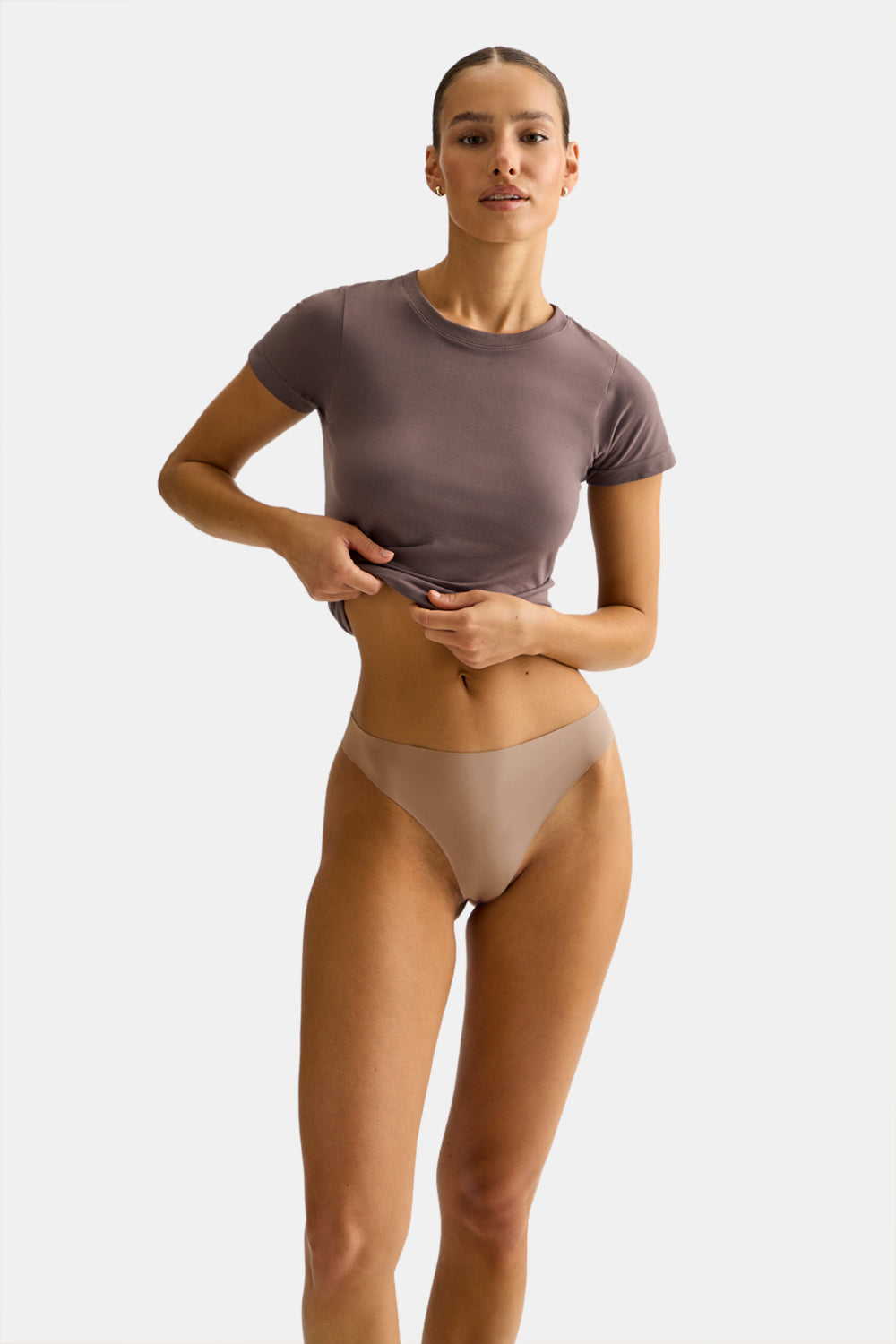 Invisible Thong - Mocha