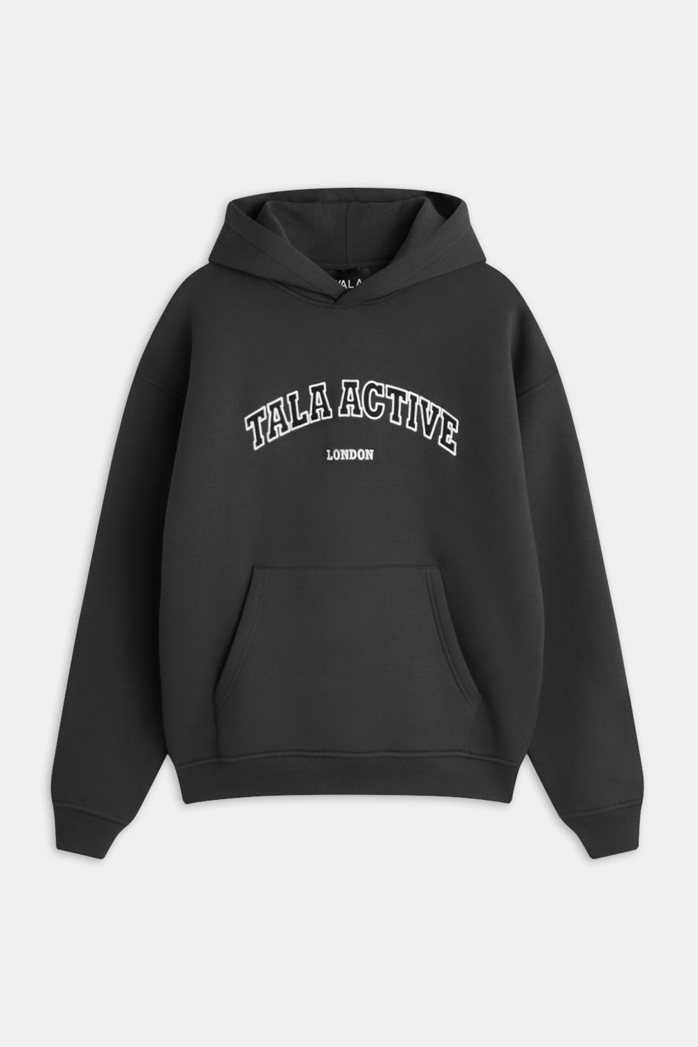 TALA Active Applique Hoodie - Vintage Black