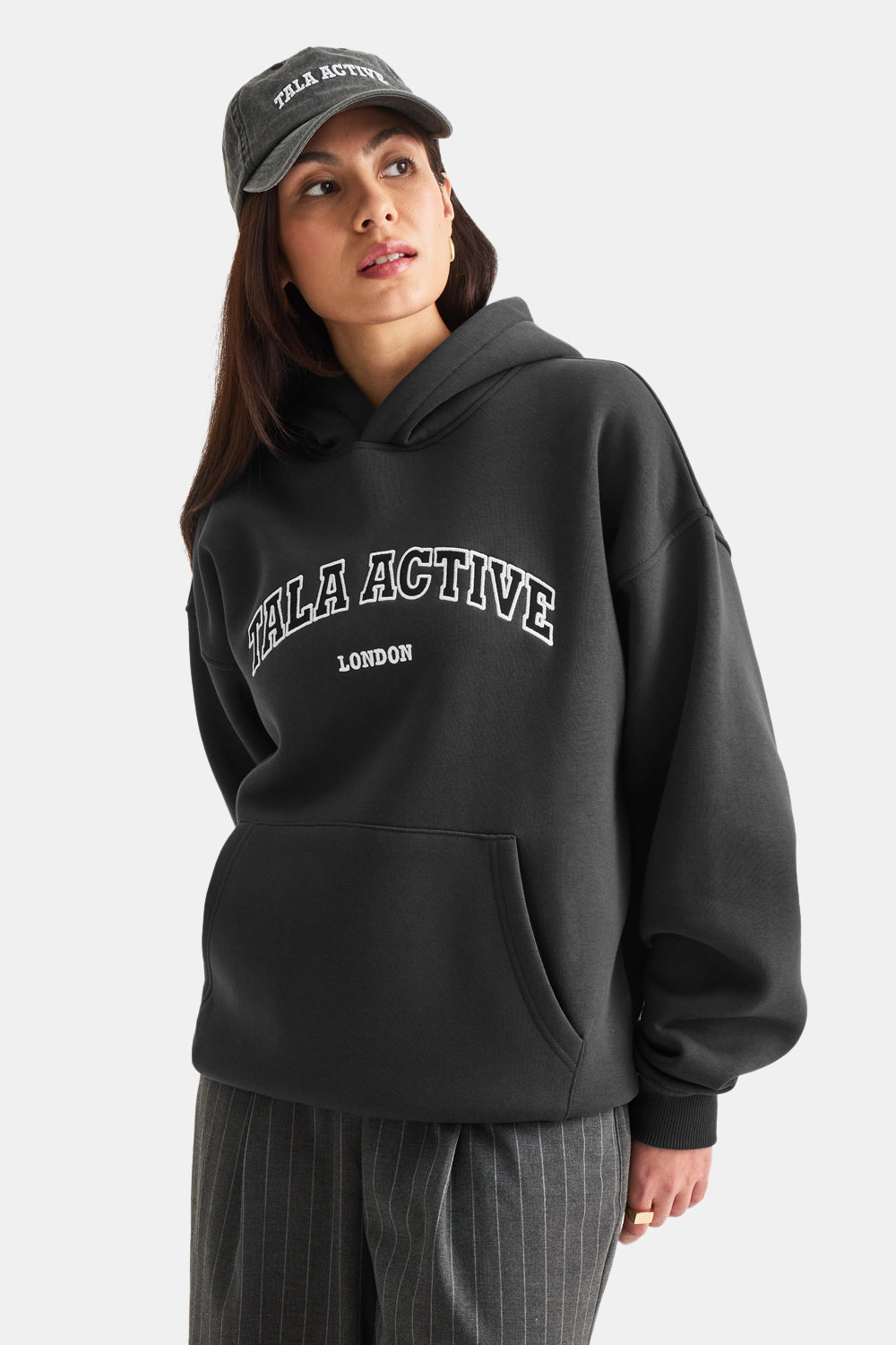 TALA Active Embroidered Cap - Black