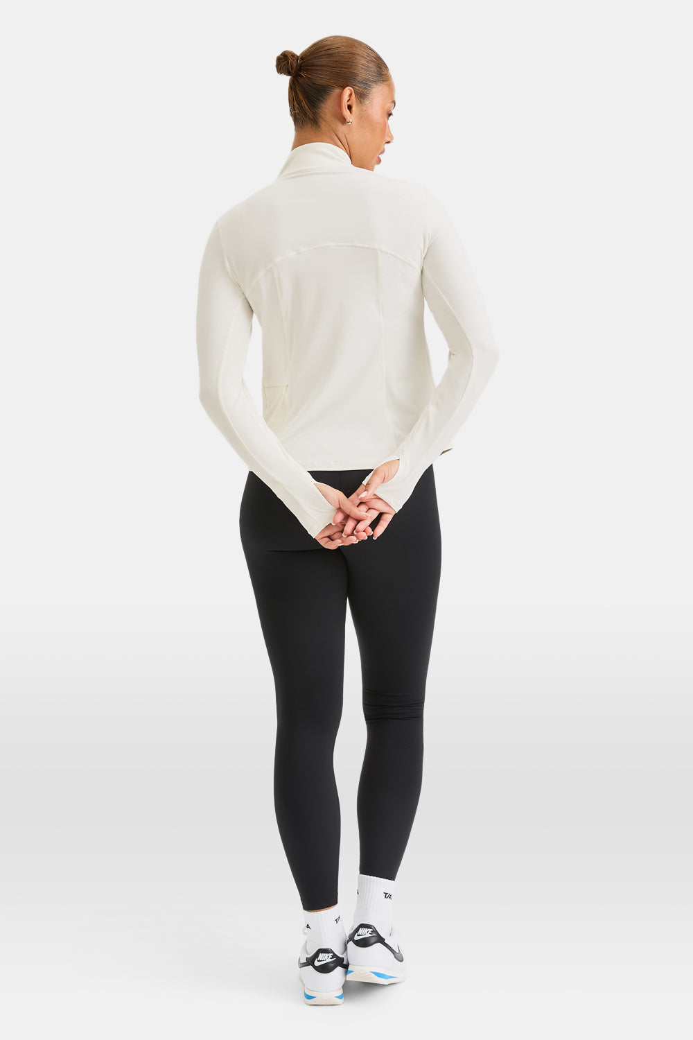 UltraLite Quarter Zip Jacket - Ivory