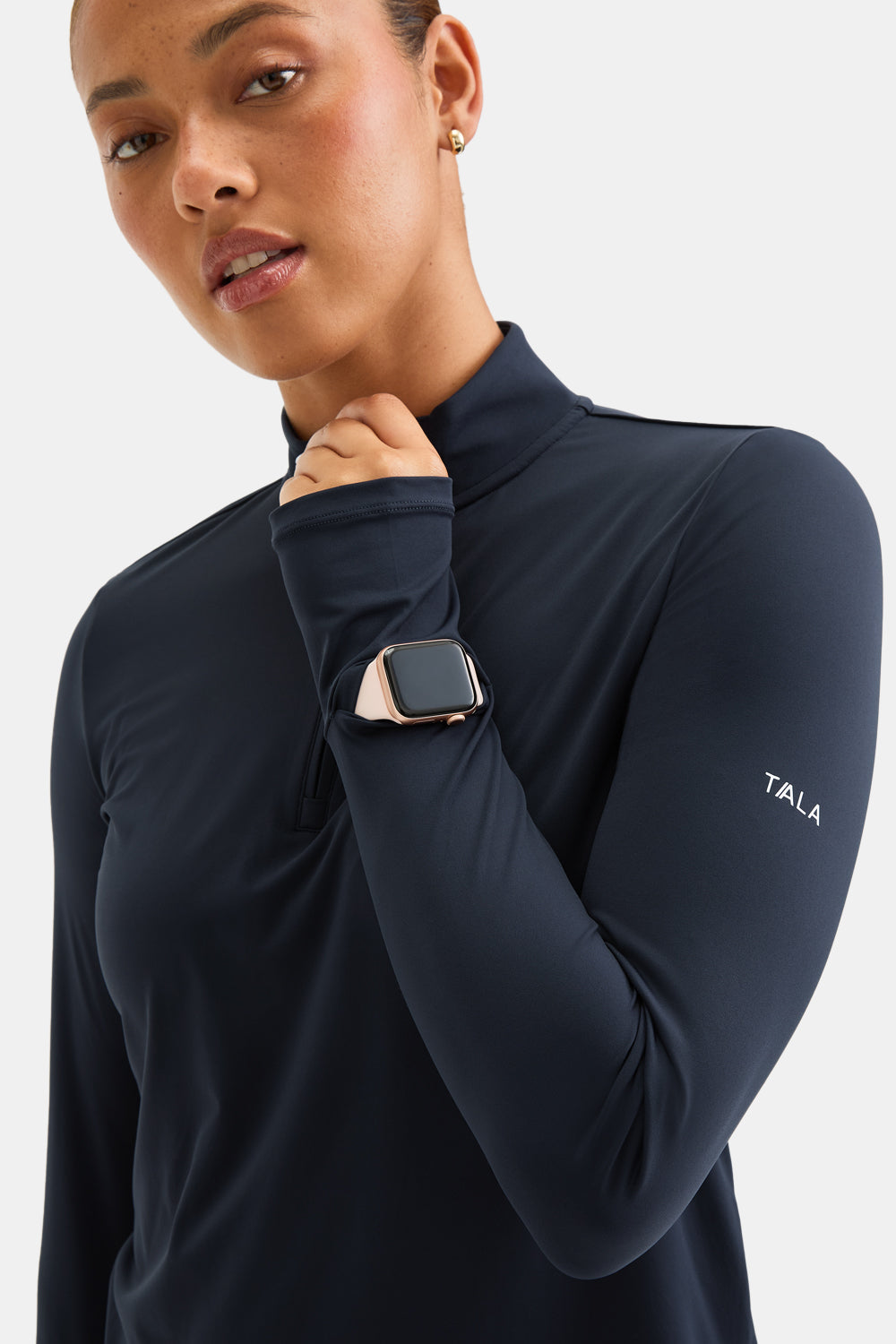 UltraLite Quarter Zip Jacket - Midnight Navy