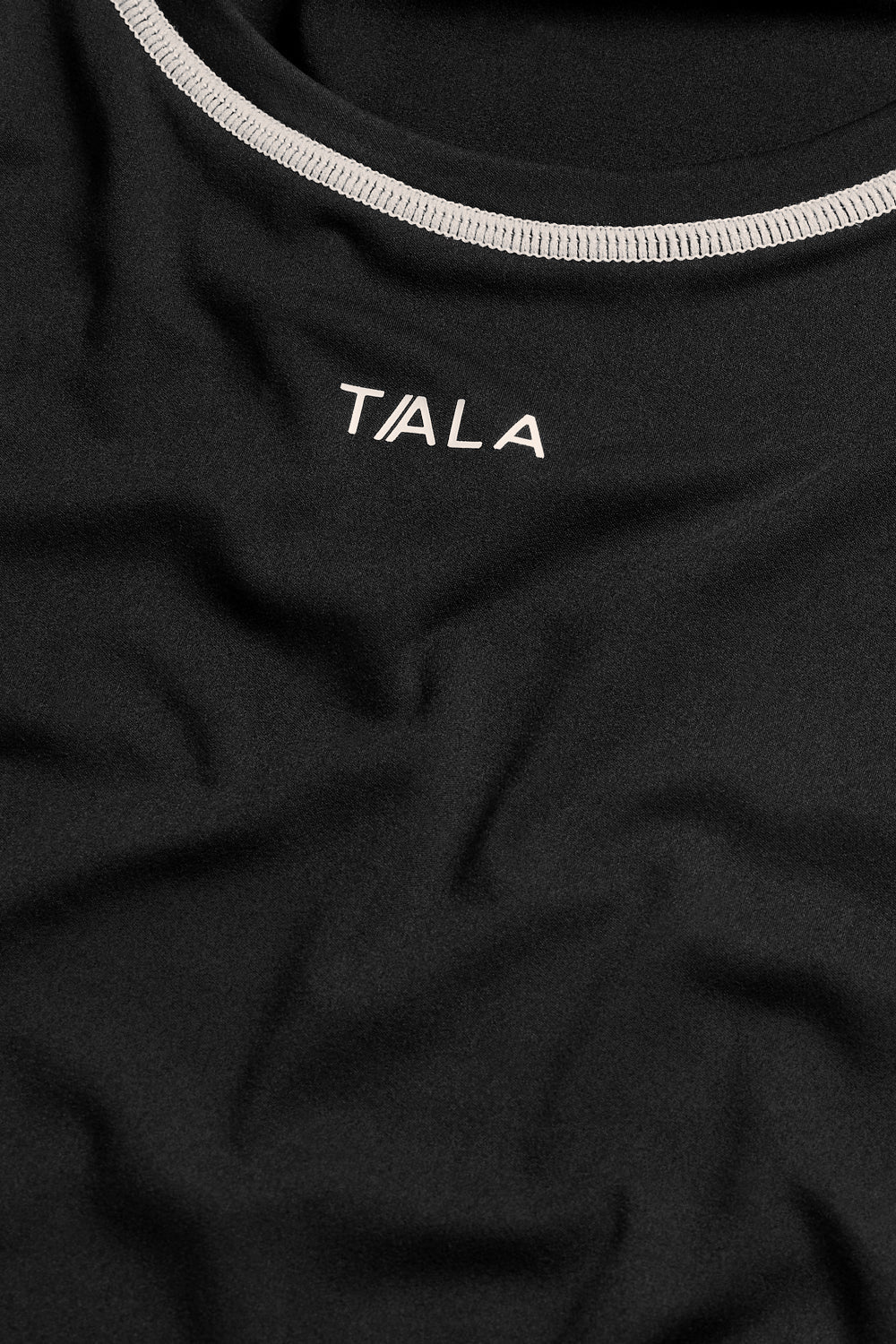 UltraLite Contrast Stitch Active T-Shirt - Black